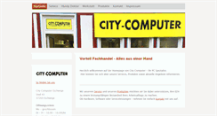 Desktop Screenshot of city-computer-eschwege.de